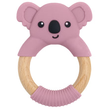 Load image into Gallery viewer, Baby Silicone Koala Half-Ring Teether
