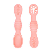 Load image into Gallery viewer, Customsizable Silicone Baby Food Spoon
