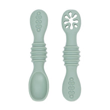 Load image into Gallery viewer, Customsizable Silicone Baby Food Spoon
