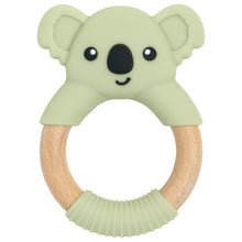 Load image into Gallery viewer, Baby Silicone Koala Half-Ring Teether
