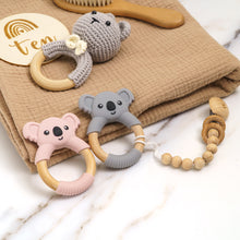 Load image into Gallery viewer, Baby Silicone Koala Half-Ring Teether
