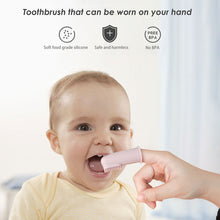 Load image into Gallery viewer, Baby finger toothbrush
