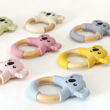 Load image into Gallery viewer, Baby Silicone Koala Half-Ring Teether
