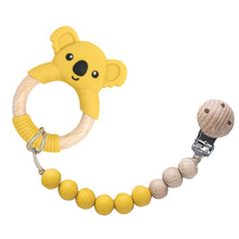 Load image into Gallery viewer, Baby Silicone Koala Half-Ring Teether
