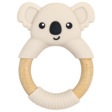 Load image into Gallery viewer, Baby Silicone Koala Half-Ring Teether
