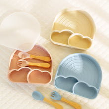 Load image into Gallery viewer, Baby Cloud shape Suction Plate with lid
