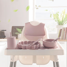 Load image into Gallery viewer, Baby Bibs &amp; Tableware Set
