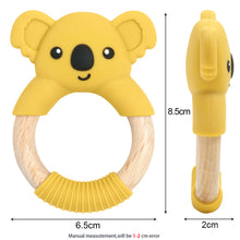 Load image into Gallery viewer, Baby Silicone Koala Half-Ring Teether
