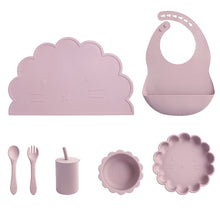 Load image into Gallery viewer, Baby Bibs &amp; Tableware Set
