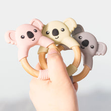 Load image into Gallery viewer, Baby Silicone Koala Half-Ring Teether
