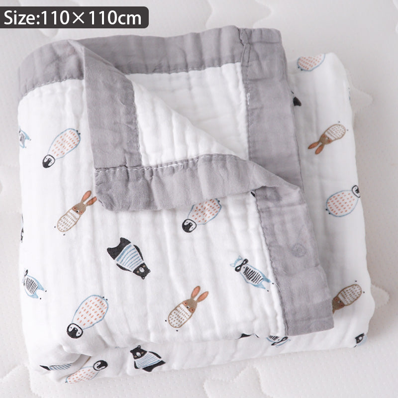 6 Layers Baby Muslin Blankets