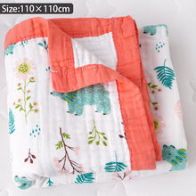 Load image into Gallery viewer, 6 Layers Baby Muslin Blankets
